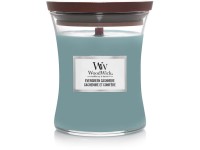 Woodwick Evergreen Cashmere Közepes Üveg