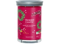 YANKEE CANDLE SPARKLING WINTERBERRY SIGNATURE TUMBLER NAGY
