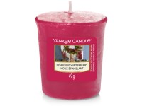 VONNÁ SVÍČKA YANKEE CANDLE SPARKLING WINTERBERRY VOTIVNÍ