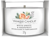 YANKEE CANDLE ÜVEGBE TÖLTÖTT MINTAGYERTYA WHITE SPRUCE & GRAPEFRUIT
