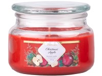 Emocio Karácsonyi Alma – illatos gyertya üvegben 100×79 mm üvegtetővel