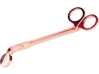 Nůžky na knot nerezová ocel, růžově zlacená