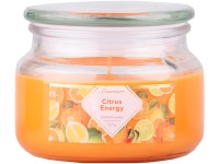 Emocio Üveg 100x79 mm üvegfedővel Citrus Energy illatgyertya - AF5914 (3588C)