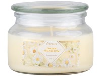 Emocio vonná sviečka v skle Daisy Meadow so skleneným viečkom 100x79mm