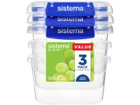 Sistema Vodotěsná krabička na potraviny KLIP IT PLUS sada 3 ks 2 klipy 400 ml