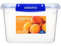 Sistema KLIP IT PLUS Ételtároló doboz 2 csattal 1,49 l