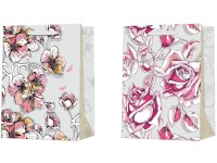 Taška darčeková motív ruže mix vo farebnom prevedení 260x320 mm