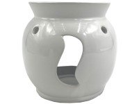 Aromalampa keramická 130x125, biela