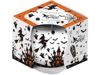 Emocio Üveg dekor 70x62 mm Boo, illatgyertya