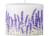 Ellipszis gyertya Lavender 115x53x100mm