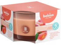 Bolsius Aromatic 2.0 Illatgyertya üvegben, 90x63mm, Barack