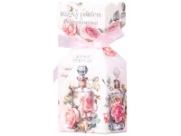 Mydlo Rose perfume v krabičke, farebná 90g