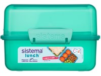 Sistema Lunch Krabička na desiatu s 2 oddielmi 1,4 l, mätová