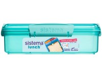 Sistema Lunch Krabička na desiatu s 2 oddelenými priehradkami 975 ml, mätová
