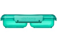 Sistema Lunch Uzsonnás doboz 2 rekesszel 350 ml, menta