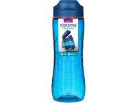 Sistema Hydrate Active Flip Top Kulacs 800 ml, vegyes színek, kék