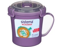 Sistema Microwave Hrnček na polievku 656 ml, fialová