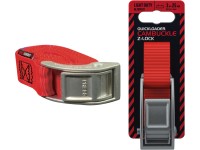 Rychloupínací popruh se sponou Quickloader Cambuckle Z-lock 800 kg, 3 m x 25 mm