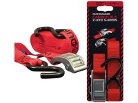 Rychloupínací popruh se sponou Quickloader Z-lock 400 kg, 4 m x 25 mm