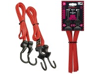 Upínací plochá guma Quickloader Bungee Butterfly Flat 100 cm - sada 2 ks