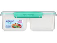 Sistema TO GO Štvorkomorová krabička 1,7 l, mätová