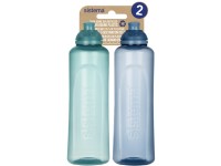 Sistema Ocean Bound Fľaša Swift Squeeze Twist n Sip 480 ml 2 pack, mix farieb