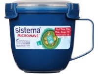 Sistema Hrnek na polévku Microwave Small Soup Mug 565 ml, modrá
