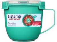 Sistema Hrnek na polévku a dušené pokrmy Microwave Large Soup Mug 900 ml, mátová