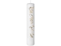 Gyertya 50x200 mm naptárral Arany ágak