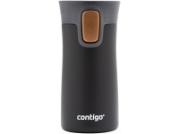 Contigo Termohrnek Pinnacle s bronzovým tlačítkem 300 ml, Matte Black