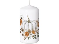 Henger 60x120mm Sütőtök és virág, gyertya