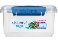 Sistema TO GO Krabička na desiatu s príborom 1,2 l, modrá