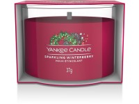YANKEE CANDLE ÜVEGBE TÖLTÖTT MINTAGYERTYA SPARKLING WINTERBERRY