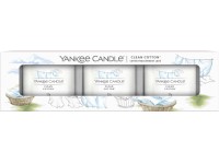 YANKEE CANDLE ÜVEGBE TÖLTÖTT MINTAGYERTYA SZETT CLEAN COTTON
