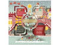 Yankee Candle tumbler és 3 üvegbe töltött mintagyertya ajándékszett
