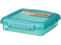 Sistema Ocean Bound Szendvicses doboz 450 ml, zöld
