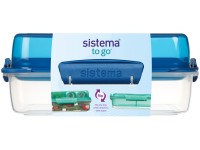 Sistema TO GO Flip and Nest Dóza na desiatu 1,8 l, modrá