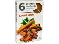 Čajové 6ks Cinnamon vonné sviečky