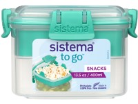 Sistema TO GO Dóza na desiatu s miskou 400 ml, zelená
