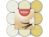 Bolsius Teamécses 18 db Vanillabasic háromszínű, illatgyertyák