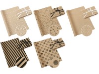 Baliaci papier Craft Black & White 60g/m² 200x70 cm