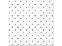 Szalvéta 20 db Basic dots 33x33 cm