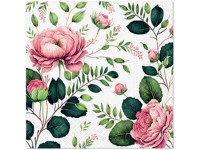 Szalvéta 20 db Noble roses 33x33 cm