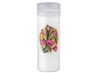 Madona Temetői betét 200g tulipán ~3 nap fehér öntött