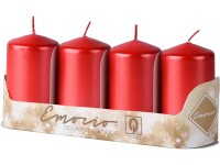 Emocio Henger 4db 40x80 piros gyertya