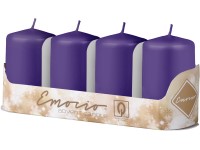Emocio Henger 4db 40x80 lila gyertya