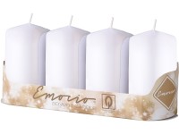 Emocio Henger 4db 50x90mm fehér gyertya