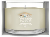 YANKEE CANDLE ÜVEGBE TÖLTÖTT MINTAGYERTYA VANILLA FLURRIES