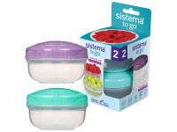 Sistema Sada 2 ks kelímků To Go Portion Pod 210 ml