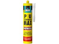 BISON lepidlo na dřevo PU MAX 340 g, transparentní